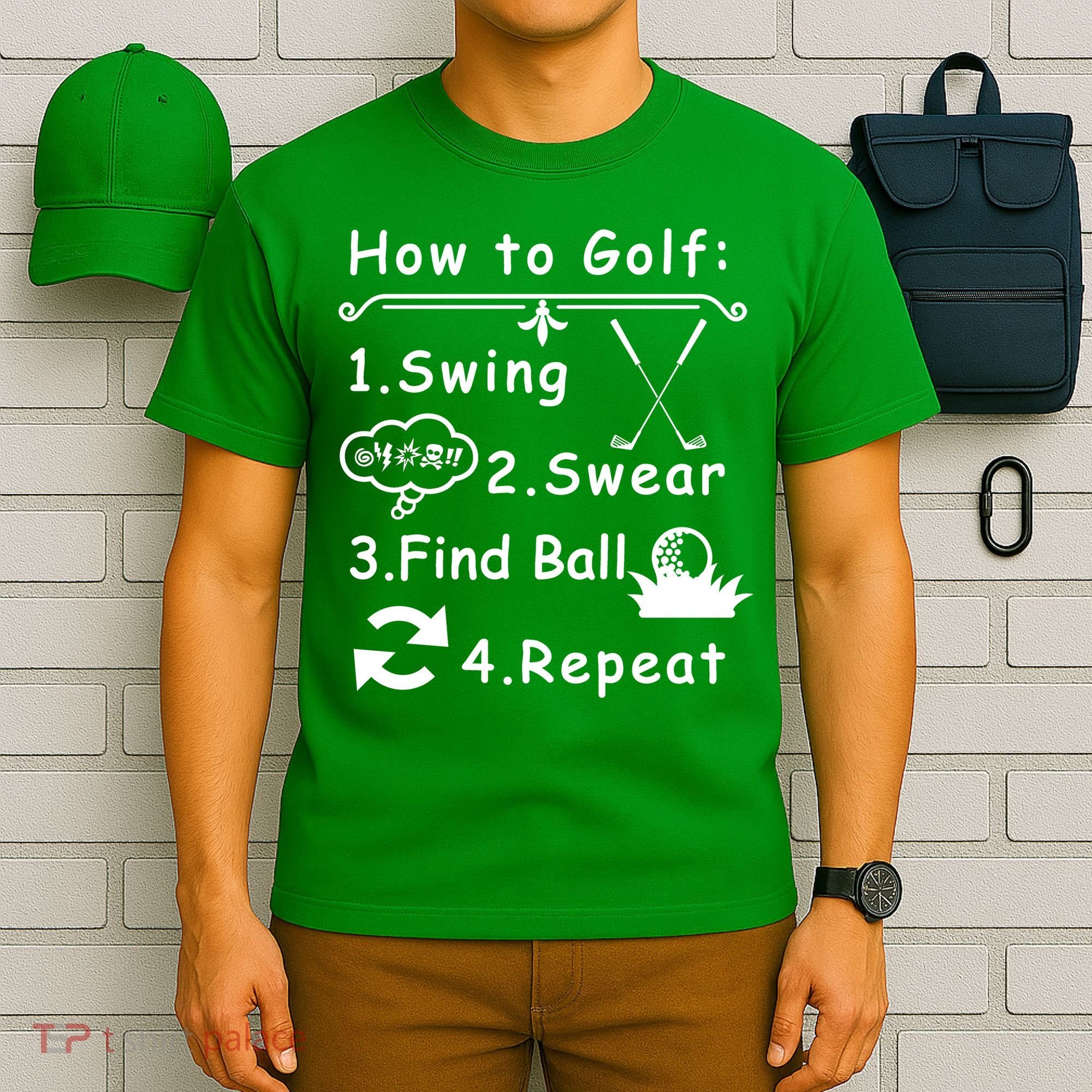 How To Golf Funny T-Shirt