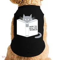 How To Rule The World Cat Doggie Tank thumb 0