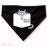 How To Rule The World Cat USA-Made Doggie Bandana thumb 0