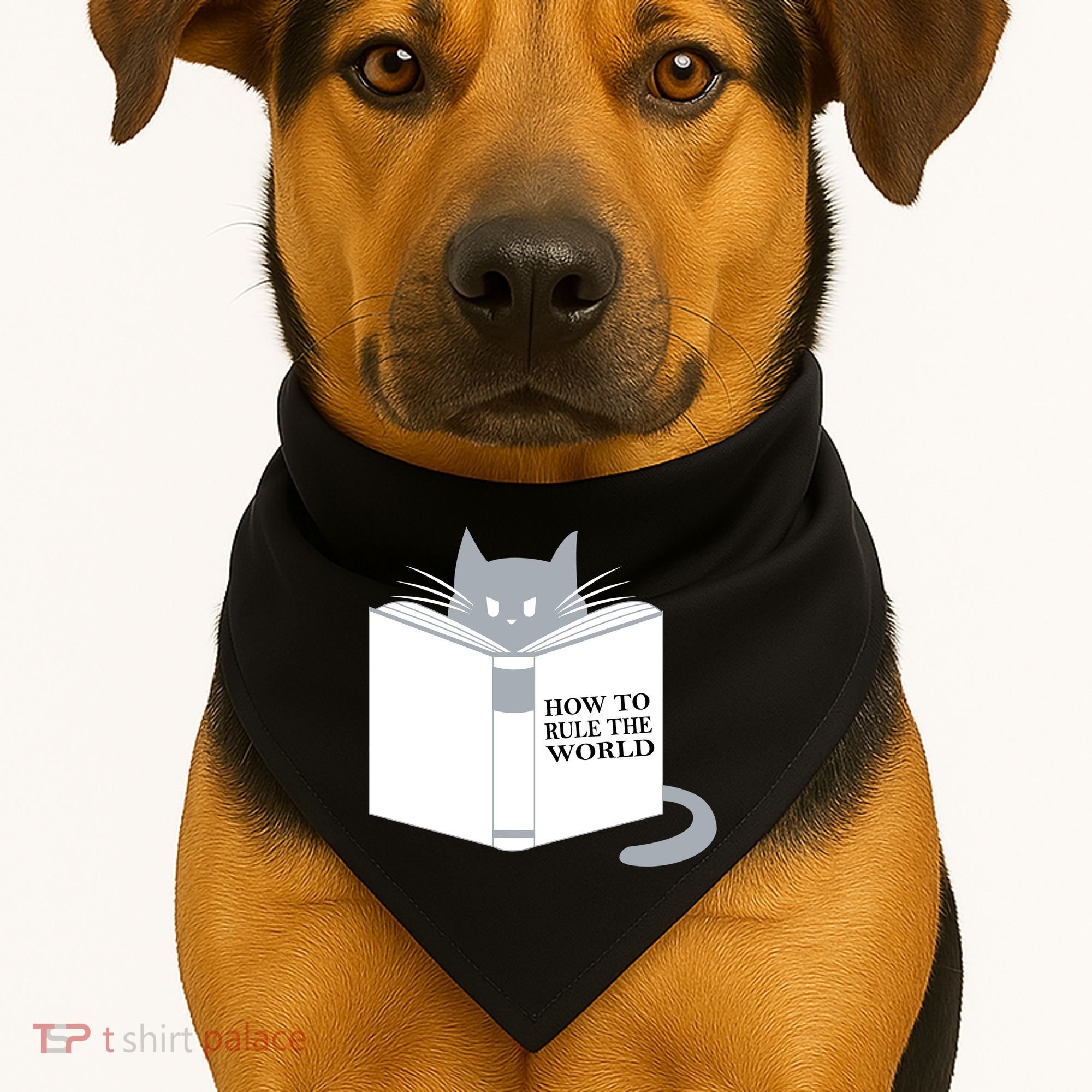 How To Rule The World Cat USA-Made Doggie Bandana