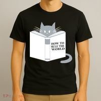 How To Rule The World Cat T-Shirt thumb 3