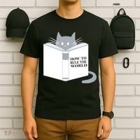 How To Rule The World Cat T-Shirt thumb 6