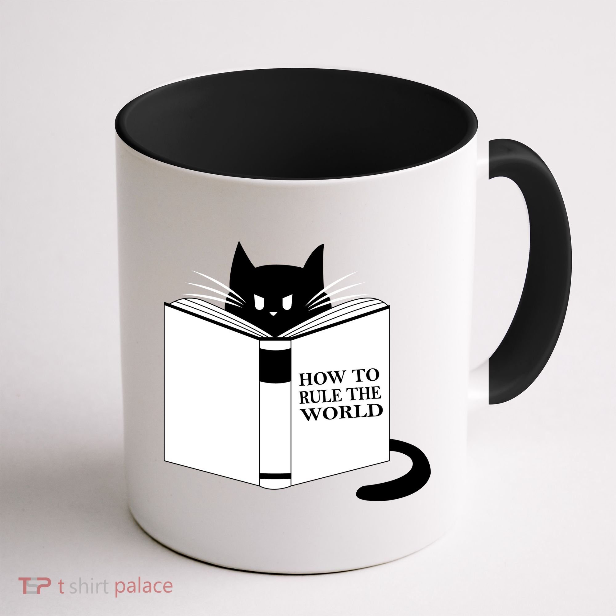 How To Rule The World Cat Coffee Mug