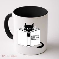 How To Rule The World Cat Coffee Mug thumb 0