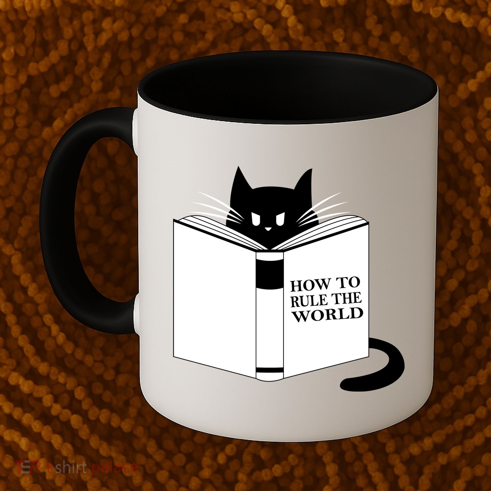 How To Rule The World Cat Coffee Mug