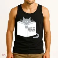 How To Rule The World Cat Tank Top thumb 3