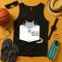 How To Rule The World Cat Tank Top thumb 4