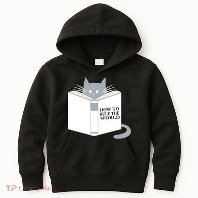 How To Rule The World Cat Kids Hoodie