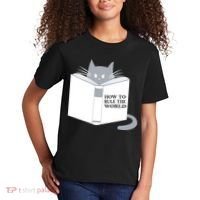 How To Rule The World Cat Kids T-Shirt thumb 2