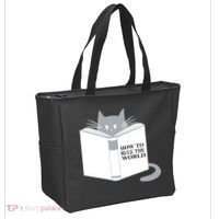How To Rule The World Cat Tote Bag thumb 2