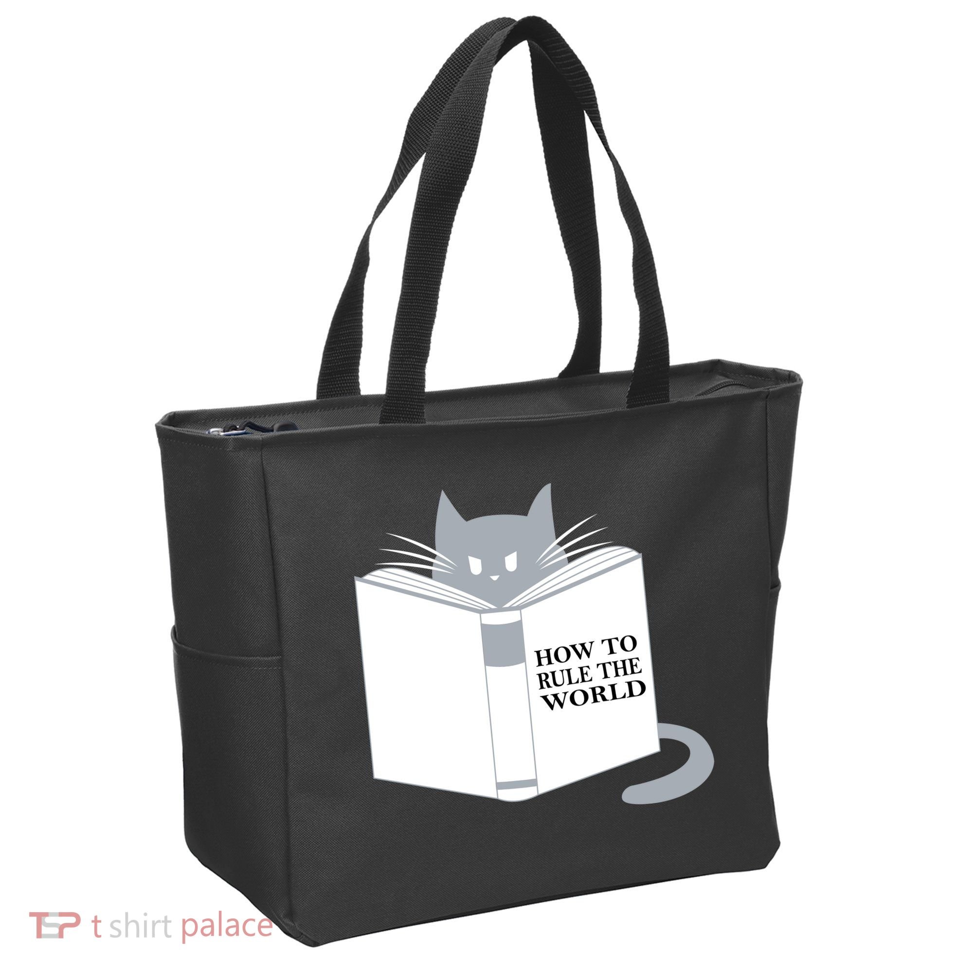 How To Rule The World Cat Tote Bag