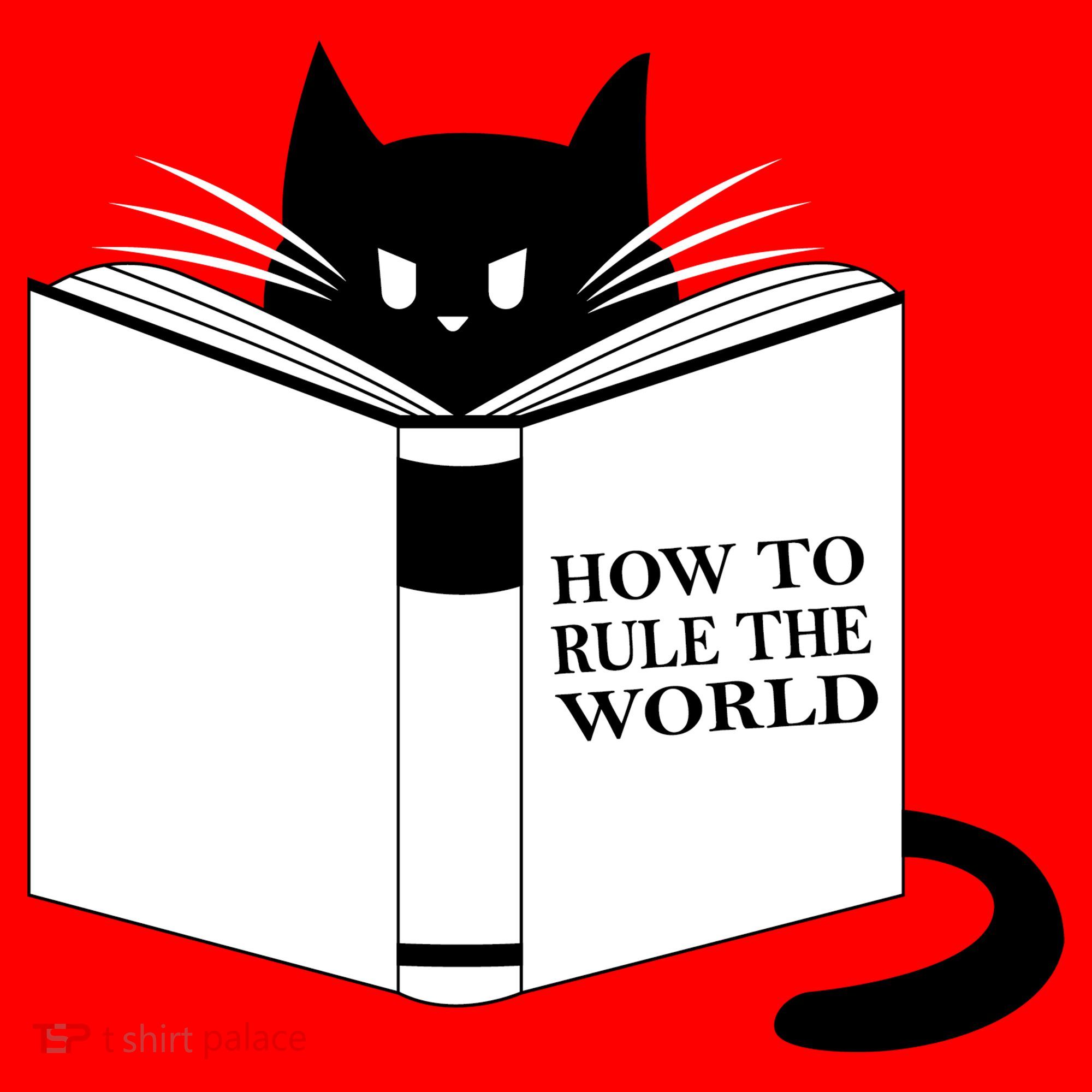 How To Rule The World Cat Santa Hat