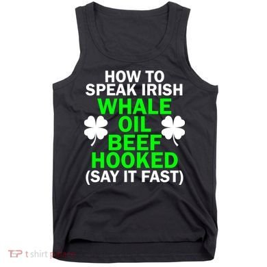 How To Speak Irish Tank Top