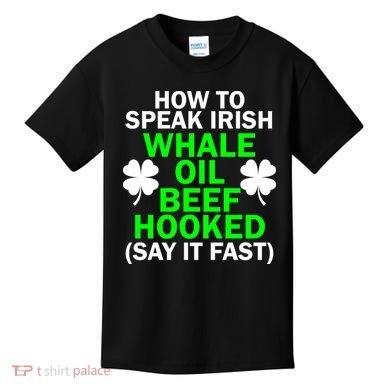 How To Speak Irish Kids T-Shirt