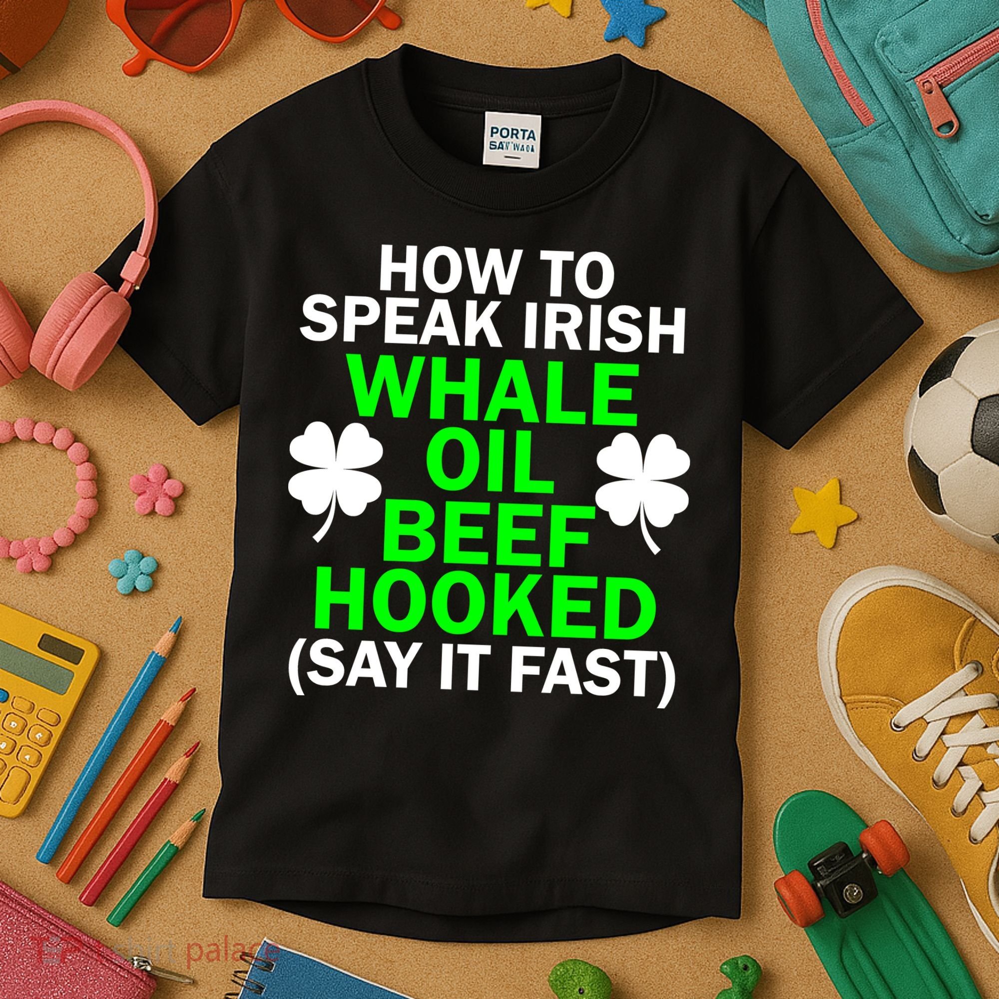 How To Speak Irish Kids T-Shirt