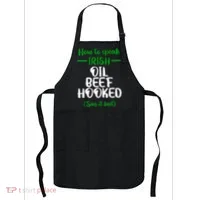 How to speak irish Funny Apron thumb 0