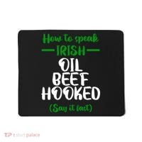 How to speak irish Funny Mousepad thumb 0