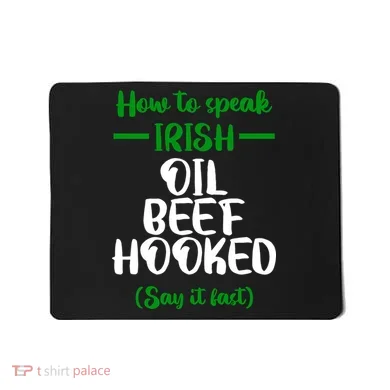 How to speak irish Funny Mousepad