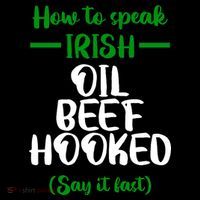 How to speak irish Funny Ornament thumb 1