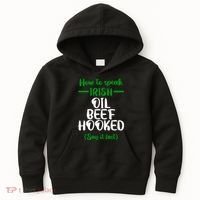 How to speak irish Funny Kids Hoodie thumb 0