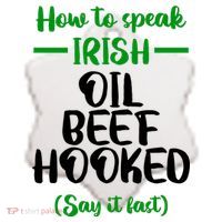 How to speak irish Funny Ceramic Ornament thumb 2