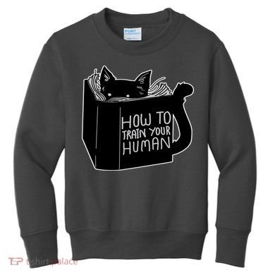 How To Train Your Human Kids Sweatshirt