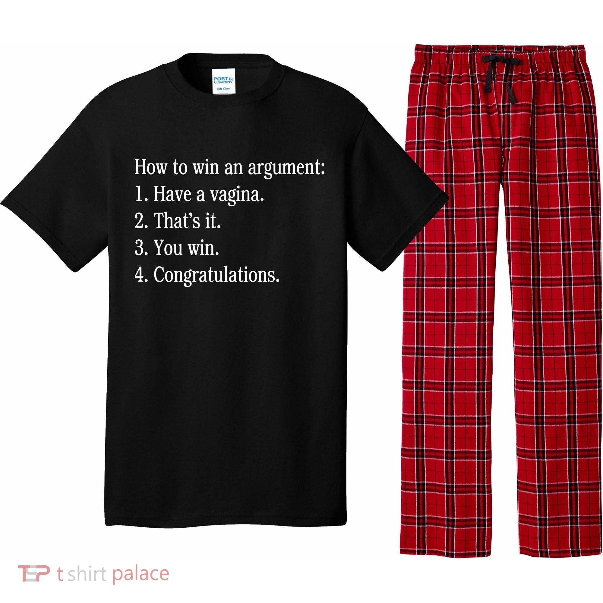 How To Win An Argument Have A Vagina Pajama Set