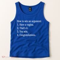 How To Win An Argument Have A Vagina Tank Top thumb 2
