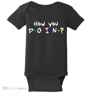How You Doin? Baby Bodysuit