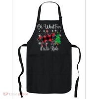 Horse Oh What Fun It Is To Ride Christmas Xmas Girls  Apron thumb 0
