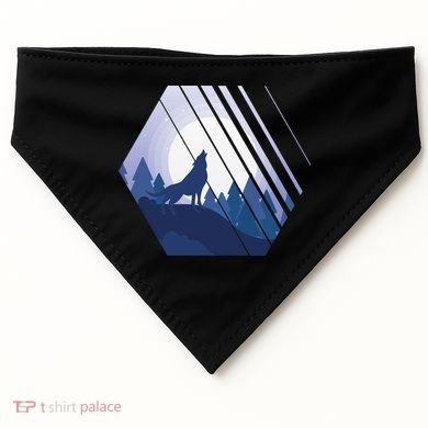 Howling Wolf USA-Made Doggie Bandana