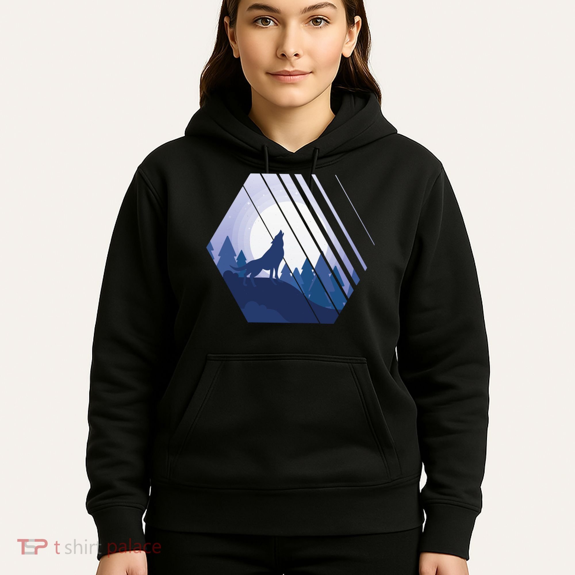 Howling Wolf Hoodie