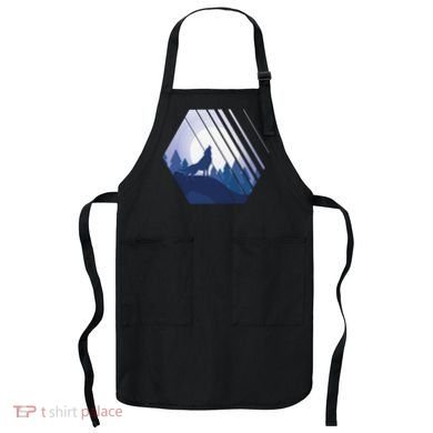 Howling Wolf Apron