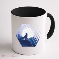 Howling Wolf Coffee Mug thumb 1