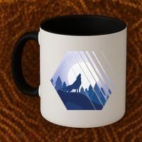 Howling Wolf Coffee Mug thumb 2
