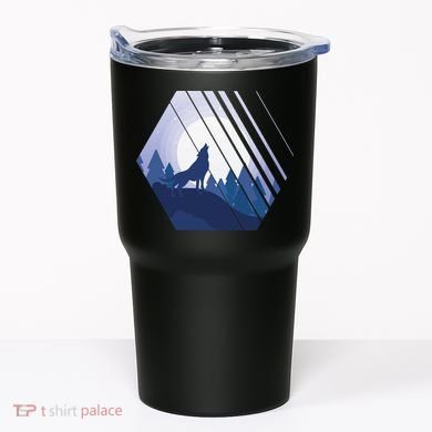 Howling Wolf Tumbler