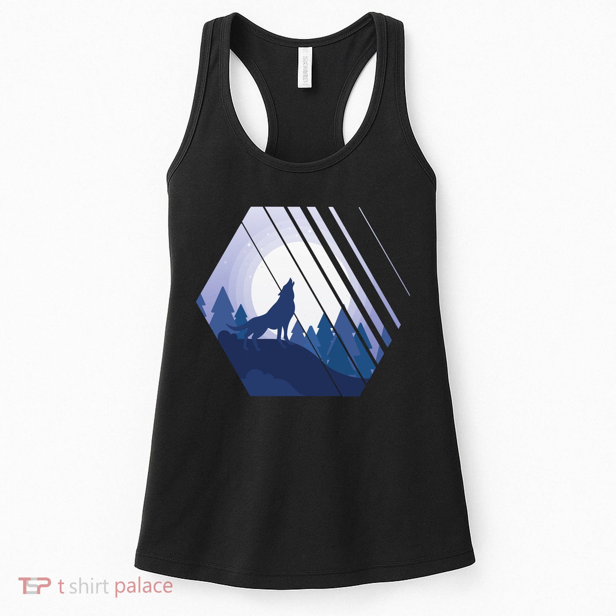 Howling Wolf Women's Tank Top