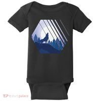 Howling Wolf Baby Bodysuit thumb 0
