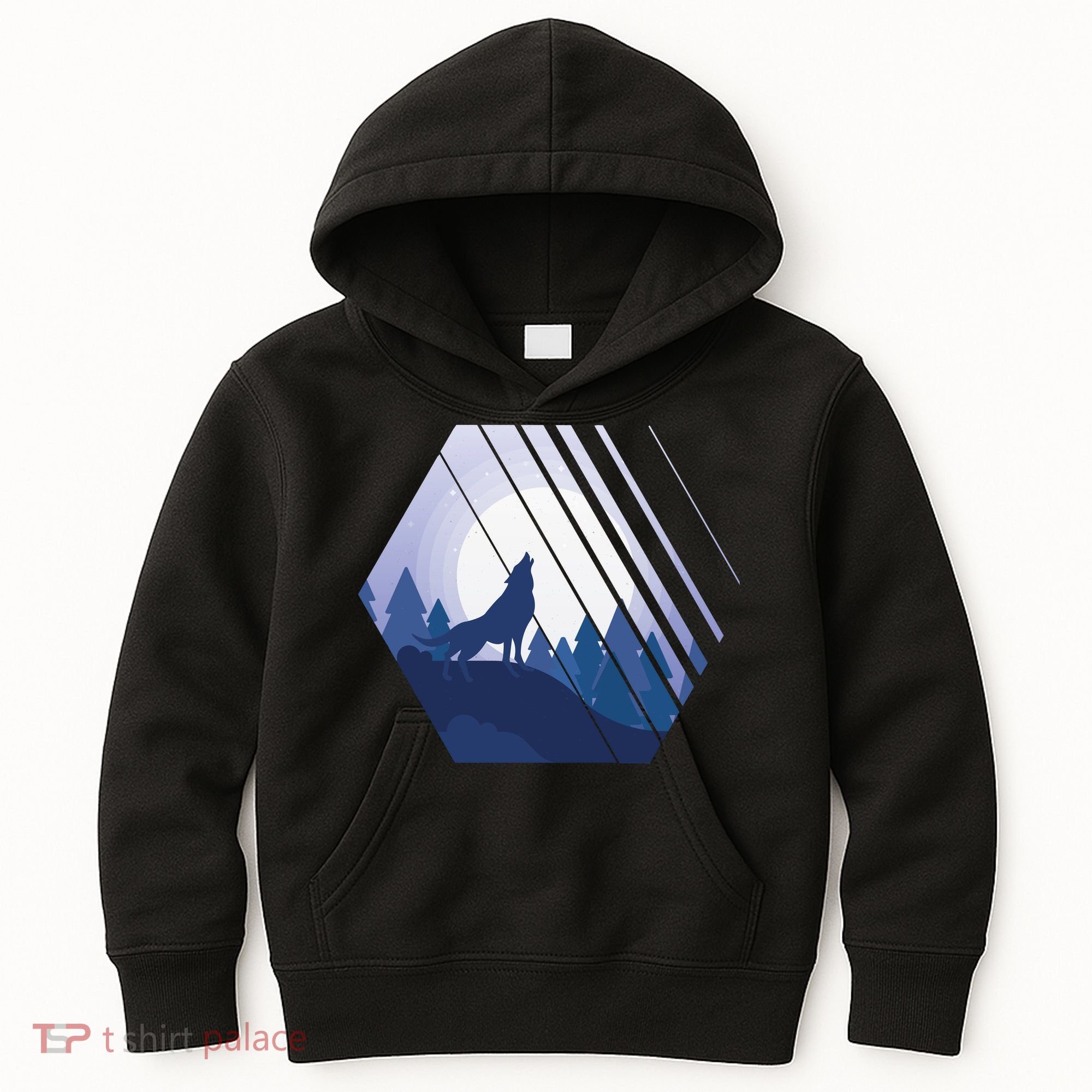 Howling Wolf Kids Hoodie
