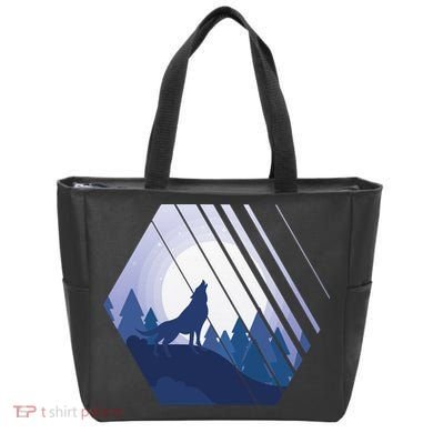 Howling Wolf Tote Bag