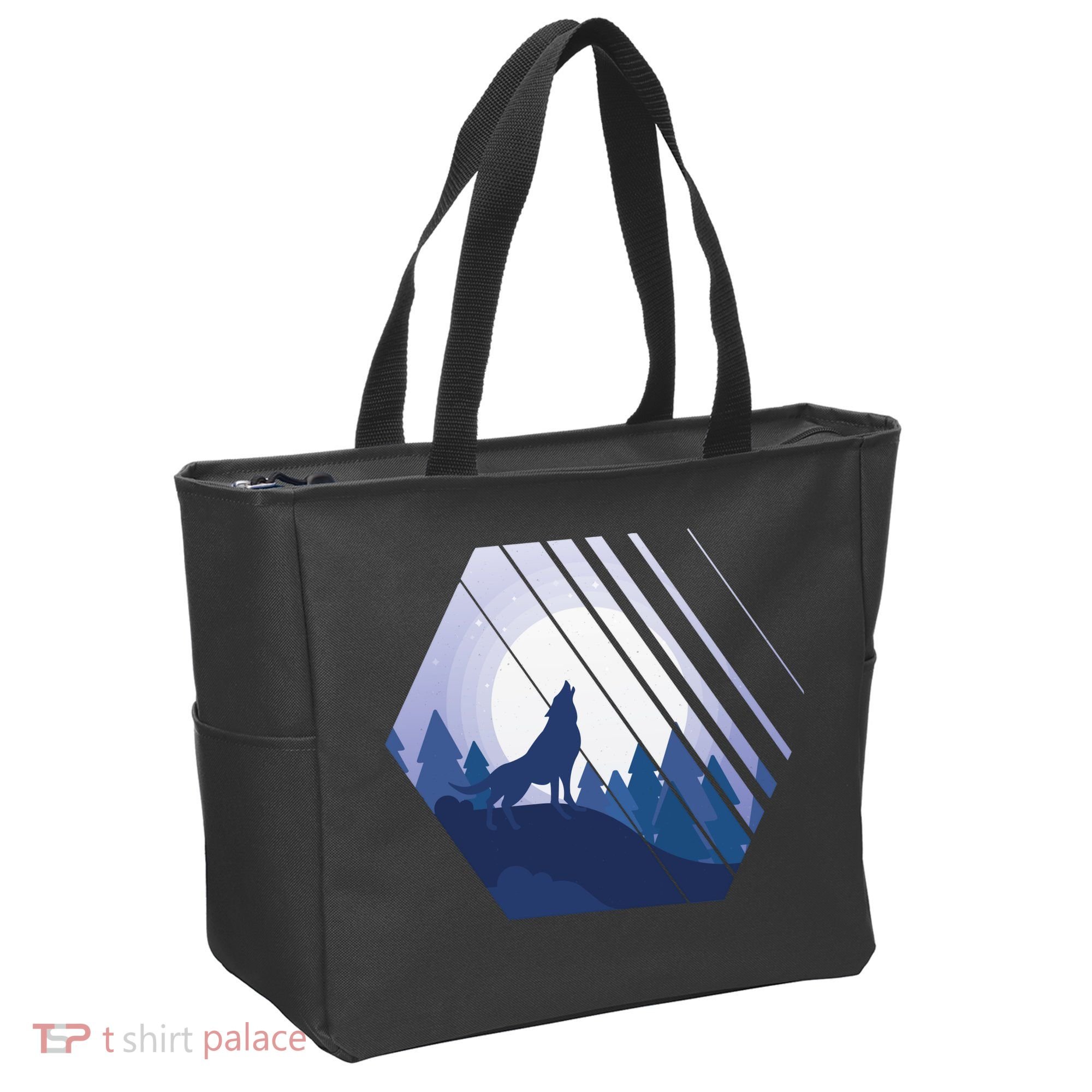 Howling Wolf Tote Bag