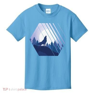 Howling Wolf Kids T-Shirt