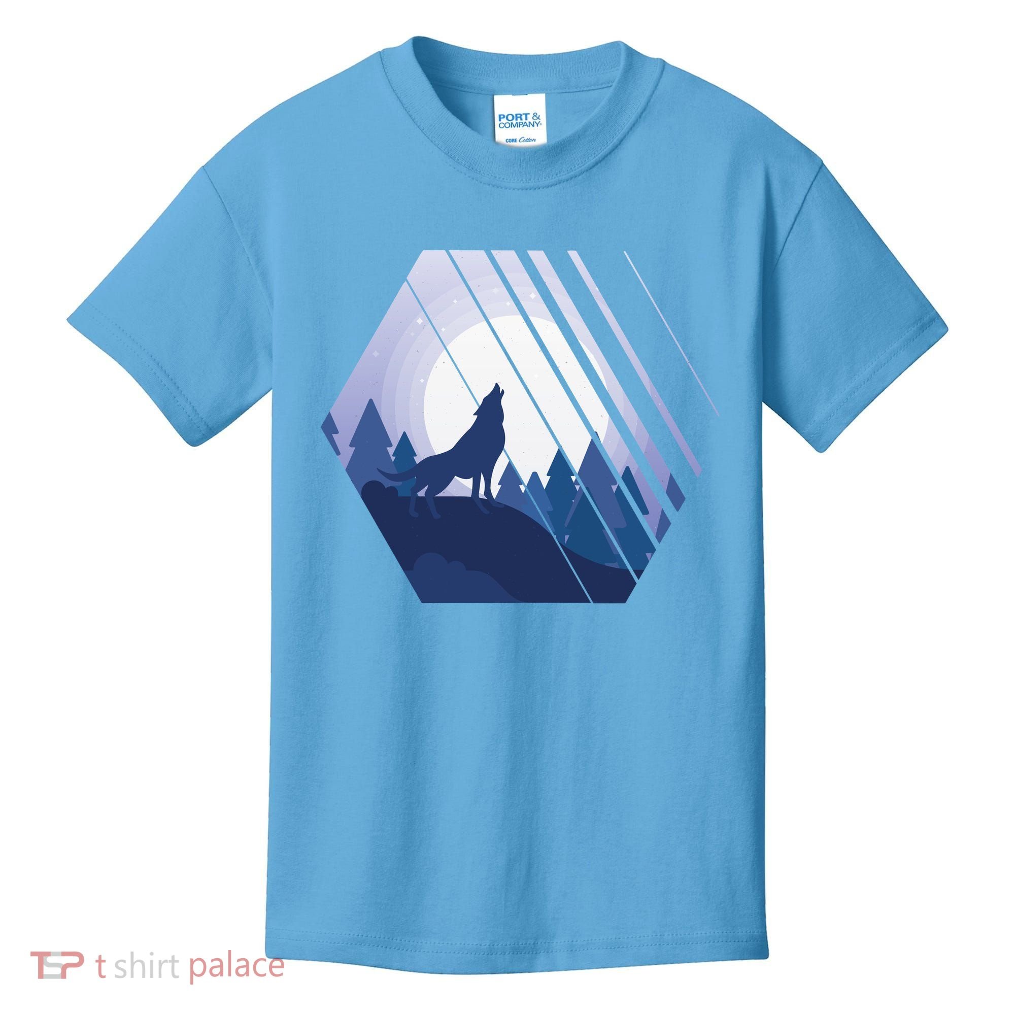 Howling Wolf Kids T-Shirt