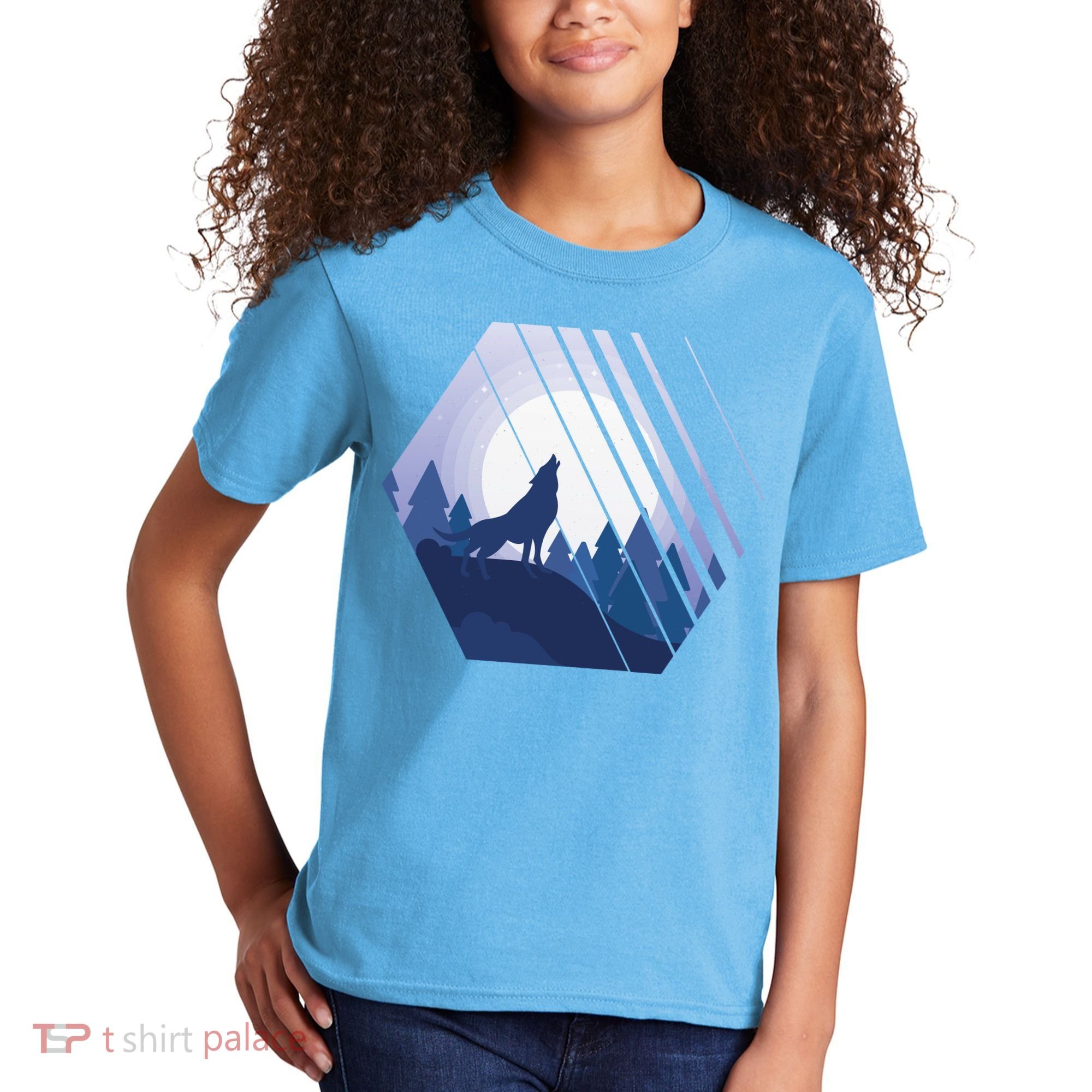 Howling Wolf Kids T-Shirt