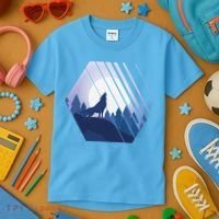 Howling Wolf Kids T-Shirt thumb 3