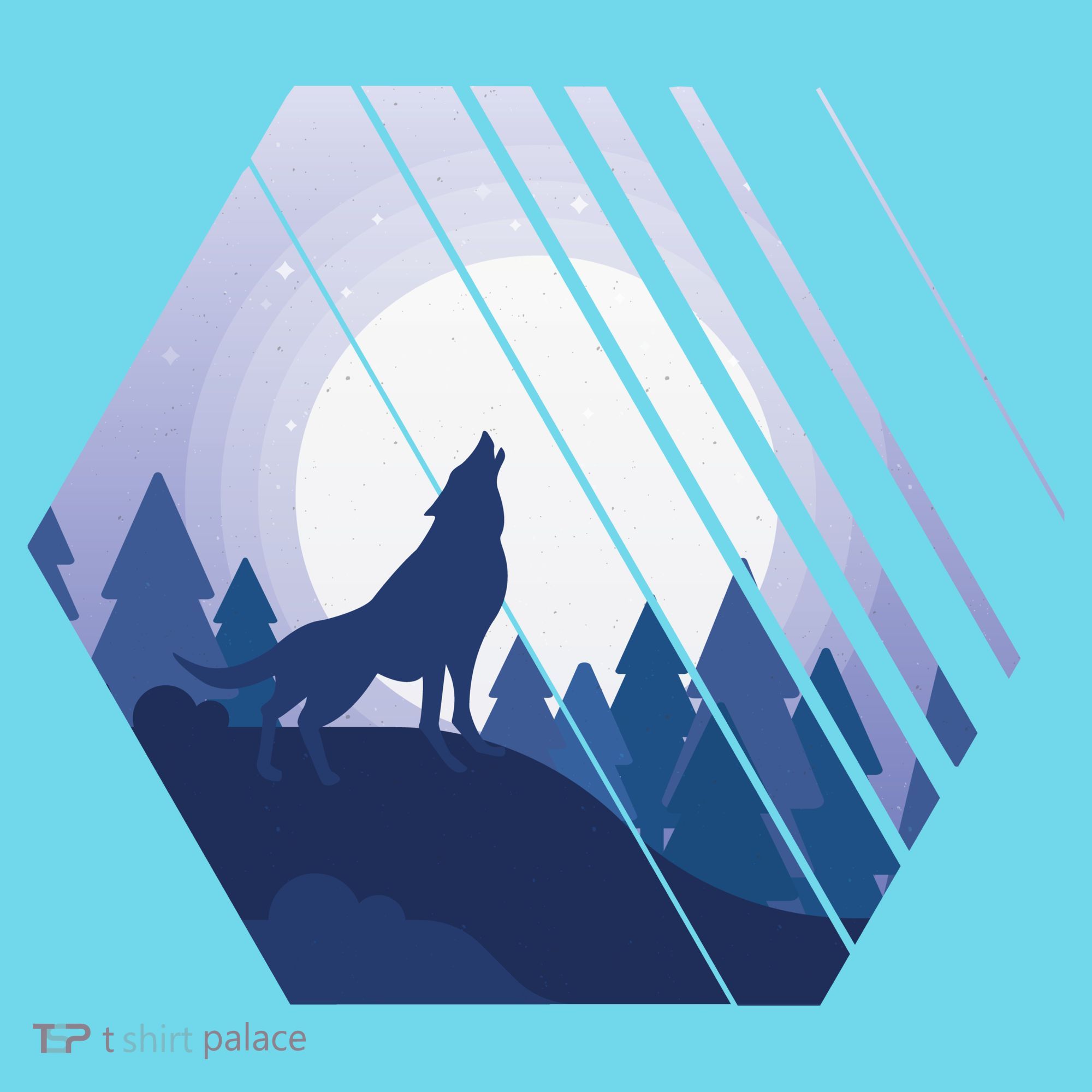 Howling Wolf Kids T-Shirt