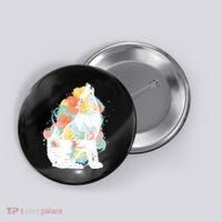 Howling Wolf Wilderness Button thumb 0