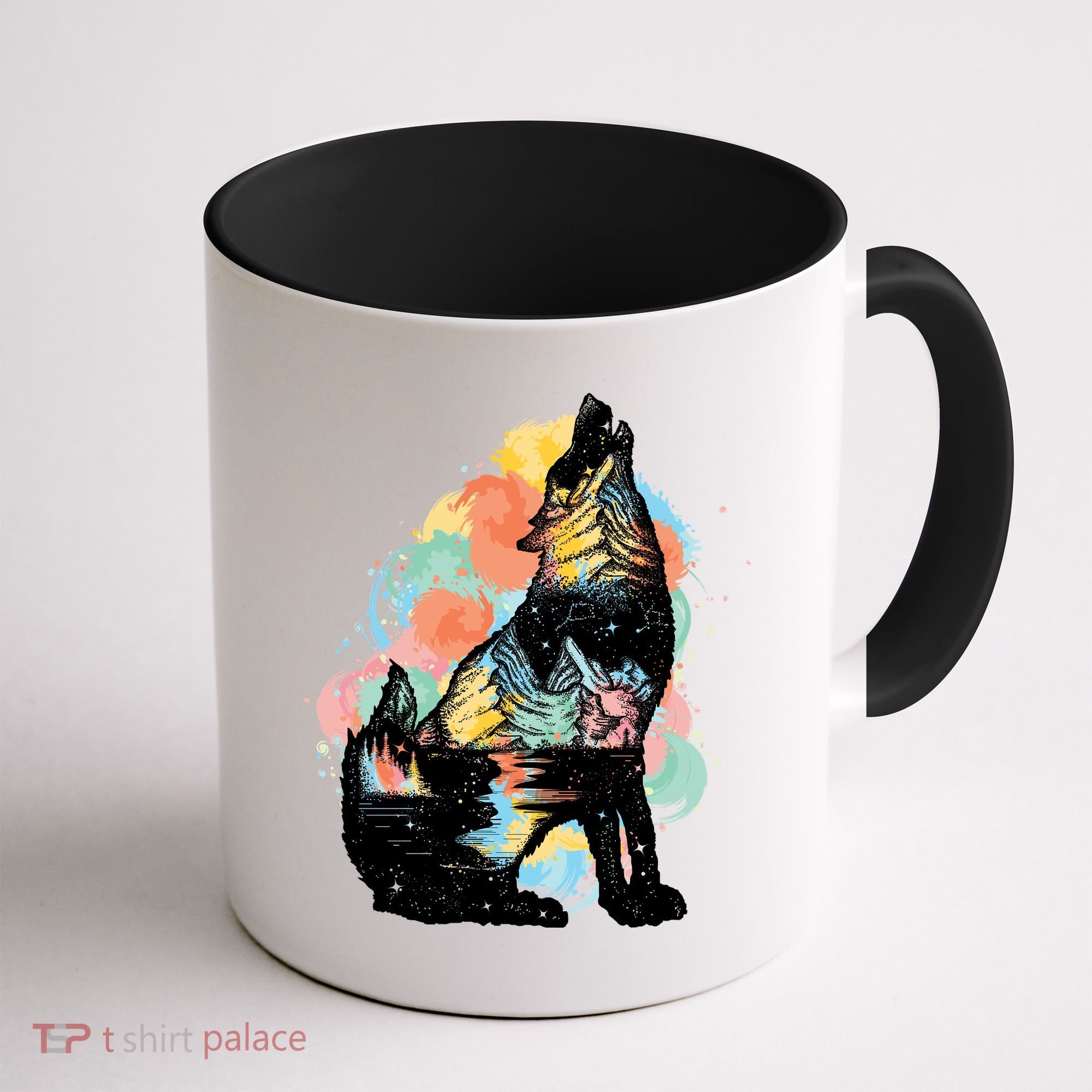 Howling Wolf Wilderness Coffee Mug