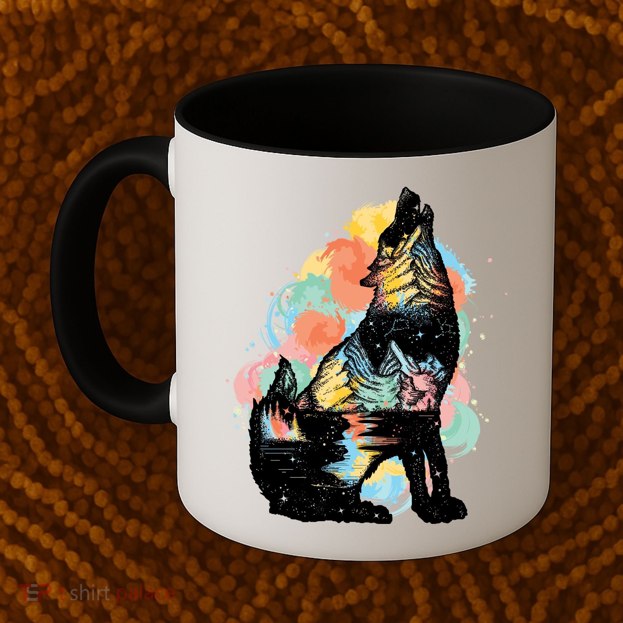 Howling Wolf Wilderness Coffee Mug