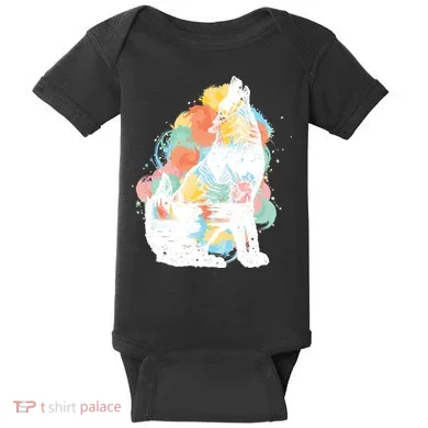 Howling Wolf Wilderness Baby Bodysuit
